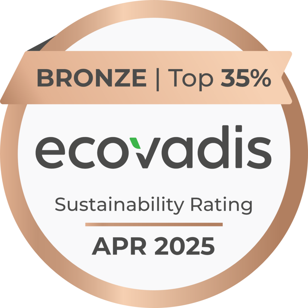 Médaille Bronze RSE- ECOVADIS - 2025