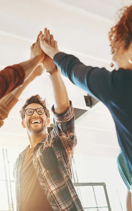 Bonheur au travail-pilier social Docks du Bureau agencement