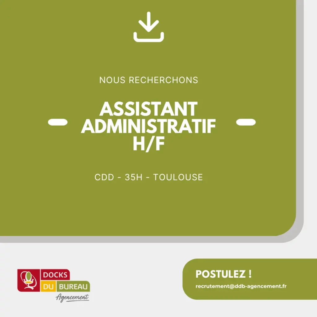 Img offre emploi assistant administratif