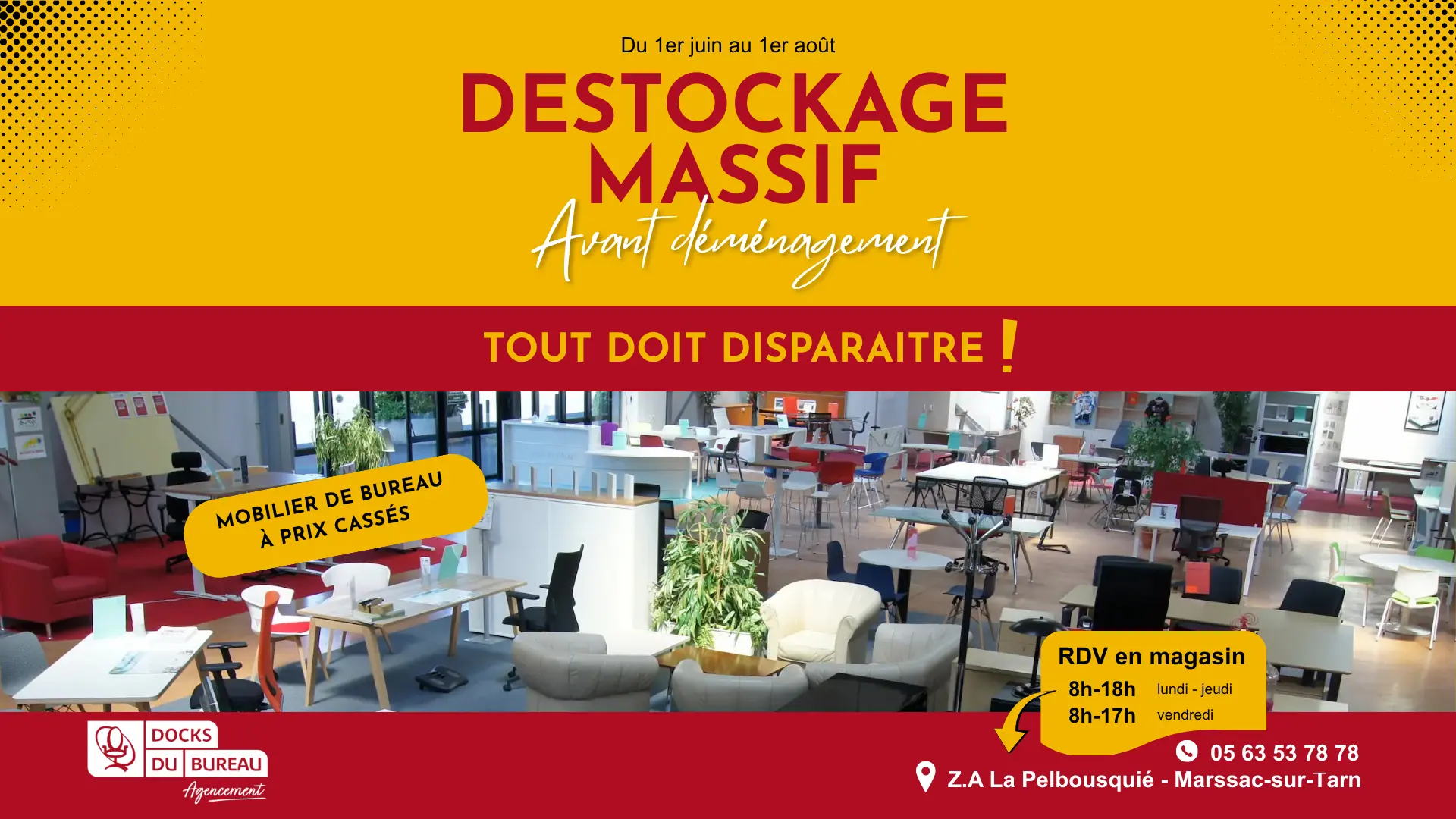 Grande étape pour Docks du Bureau Agencement à Albi : cap sur la zone Albipôle de Terssac !